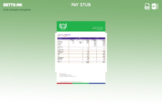 модерен стил Шаблон за нискотехнолошка компанија за плати